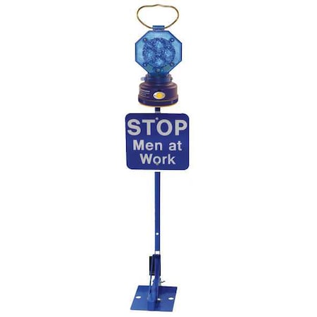Railhead Gear KE-125 K8 Permanent Mount Flag, Blue, LED