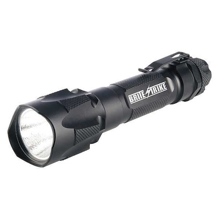 Brite-Strike RHIGHT-MHLS Black Rechargeable LED Handheld Flashlight, Lithium-Ion, 600lm