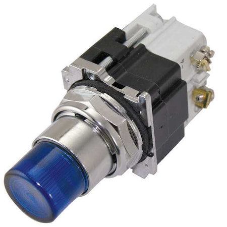 Eaton 10250T397LLD24-53 Illum Push Button, FullVoltage, Blue, 1NO