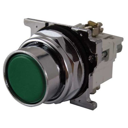 Eaton 10250T103-2 Cutler-Hammer Non-Illuminated Push Button, 30 mm, Green
