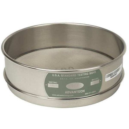 Advantech Manufacturing 170SS8F Sieve, No 170, S/S, 8 In, Full Ht