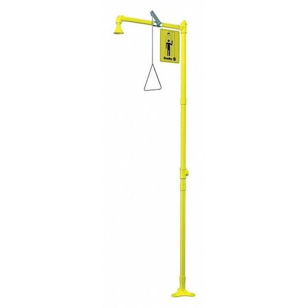Bradley S19-110 Emergency Shower, Floor Mounting, 20 gpm