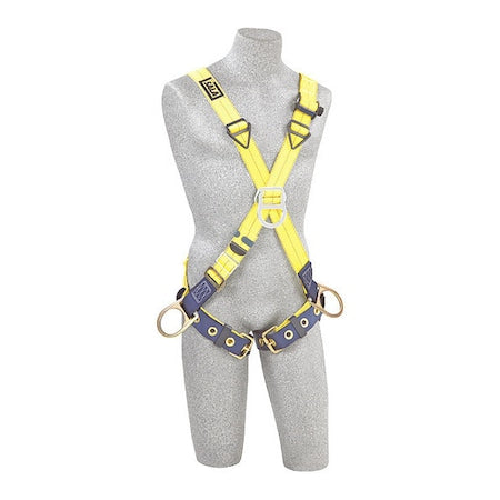 3M DBI-Sala 1103378 Delta(TM) Full Body Harness, M, 420 lb., Back, Front, Side D-Ring