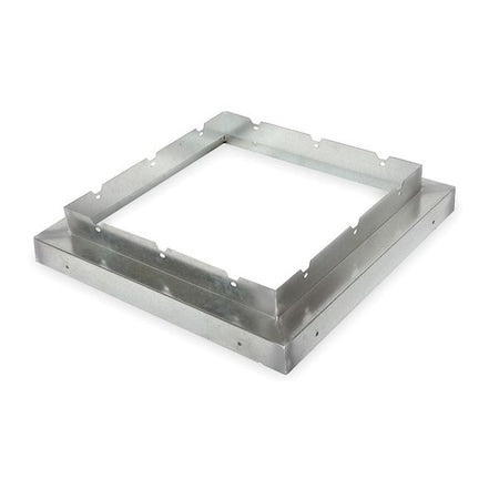 DAYTON 3AZL3 Roof Curb Adapter, Curb Side Sq O D 40 In