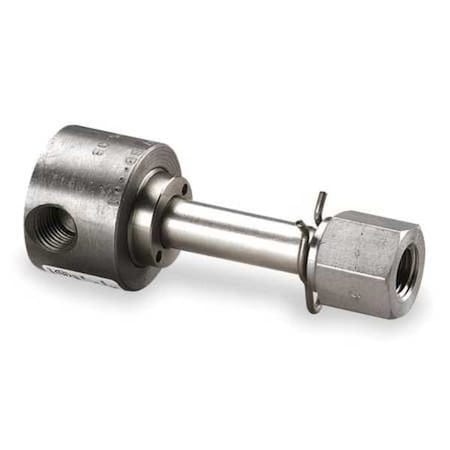 DAYTON 008051 Stainless Steel Solenoid Valve Less Coil, Normally Closed, 1/4 in Pipe Size