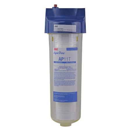 3M Aqua-Pure AP11T Water Filtration System, 5micron, 133/4 in H