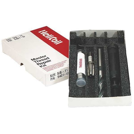 Stanley Engineered Fastening 5401-10 Free-Running Helical Insert Repair Kit, Helical Inserts, 5/8