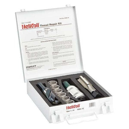 Stanley Engineered Fastening 5528-16 Free-Running Helical Insert Repair Kit, Helical Inserts, 1