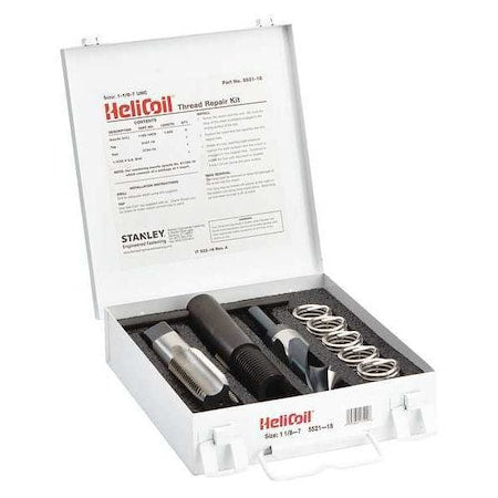 Stanley Engineered Fastening 5521-18 Free-Running Helical Insert Repair Kit, Helical Inserts, 1 1/8