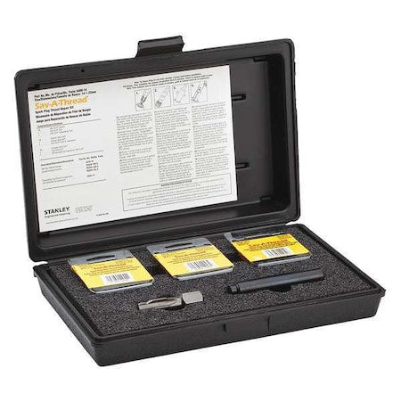 Stanley Engineered Fastening 5408-14 Free-Running Helical Insert Repair Kit, Helical Inserts, M14-1.25, Plain 18-8 Stainless