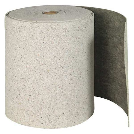 Brady RFP28-DP Sorbent Roll, 62 gal, 28 1/2 in x 150 ft, Universal, White, Cellulose