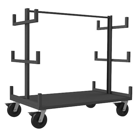 Durham MFG BPT-3672-95 Bar and Pipe Truck, 3600 lb., Gray