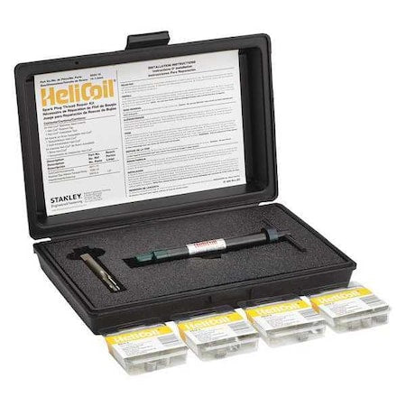 Stanley Engineered Fastening 5523-10 Helical Insert Repair Kit, Free-Running, M10-1.00 Thrd Sz