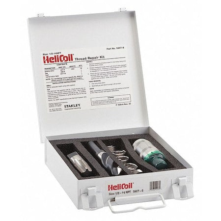 Stanley Engineered Fastening 5407-8 Free-Running Helical Insert Repair Kit, Helical Inserts, 1/2