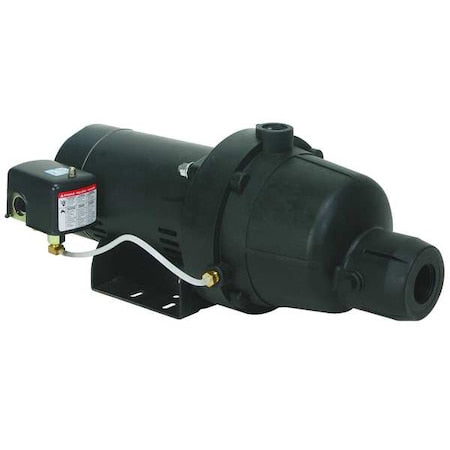 DAYTON 4HEY7 Shallow Well Jet Pump, Plastic, 1 1/2 HP