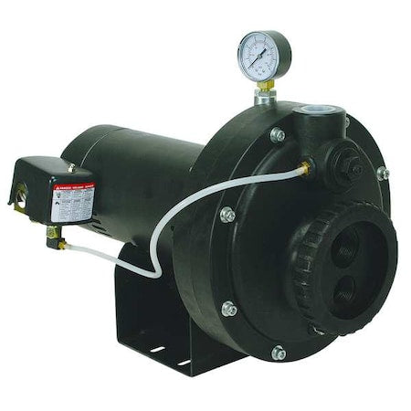 DAYTON 4HEZ6 Convertible Well Jet Pump, 1 hp, 115/230V AC