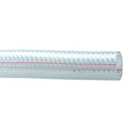 Kuriyama K3150-MM12 Reinforced Tubing, 200 psi at 70F, Clear