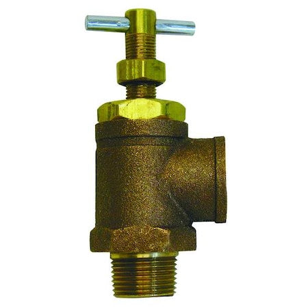 DAYTON 4KHA2 Relief Valve, 40 GPM, 1 NPT x 3/4 NPT
