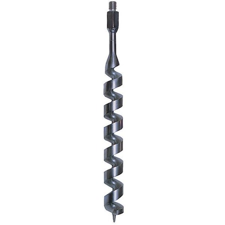 AMS 405.03 Auger, Flighted, 1 3/4 In, 5/8 In Thread