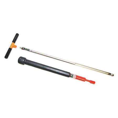 AMS 401.16 Soil Recovery Probe, 33 In, SS, Hammer