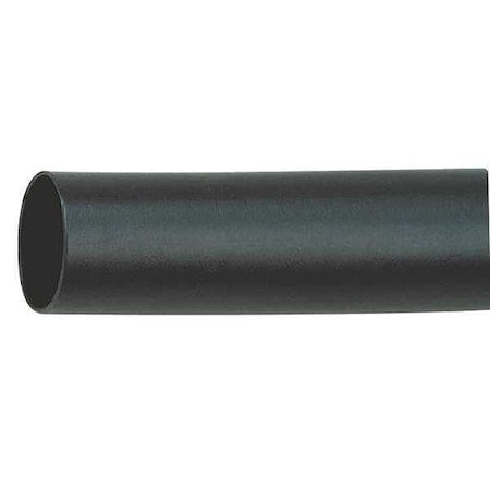 Insultab HS-714 1/4 Blk 100 Medical Grade Heat Shrink Tube, Thin Wall, 2:1 I.D. Shrink Ratio, 0.25 in I.D. Before Shrinking