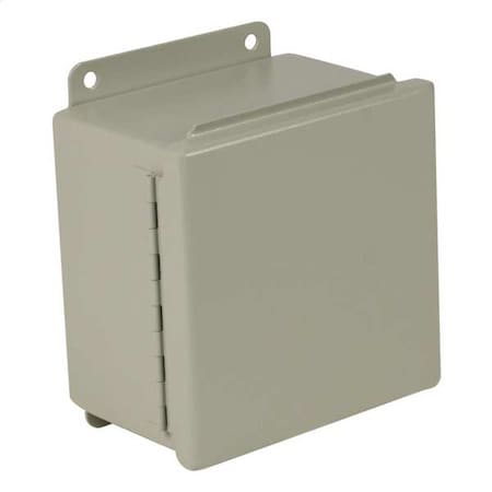 Wiegmann B121206CH Screw Clamps Electrical Enclosures, 12 in H, 6 in D, 12 in W, 12, 13, Steel