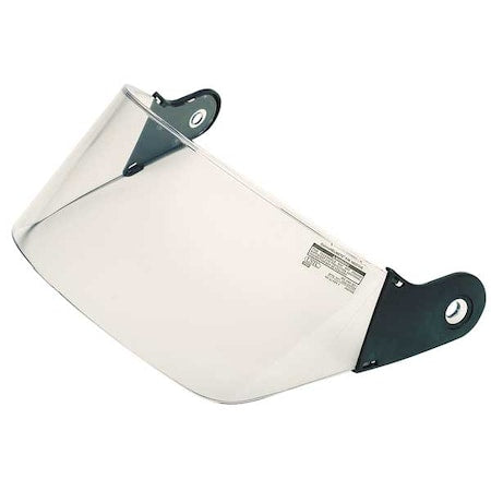MSA Safety 10037315 Fire and Rescue Visor, Clear Visor, 4 in Height, Anti-Fog ; Anti-Scratch Lens, Clear