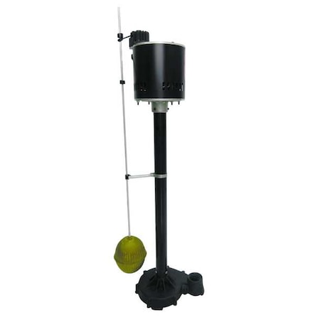 DAYTON 4KU60 Pedestal Sump Pump, 10 ft, 30.5 in, 115V AC