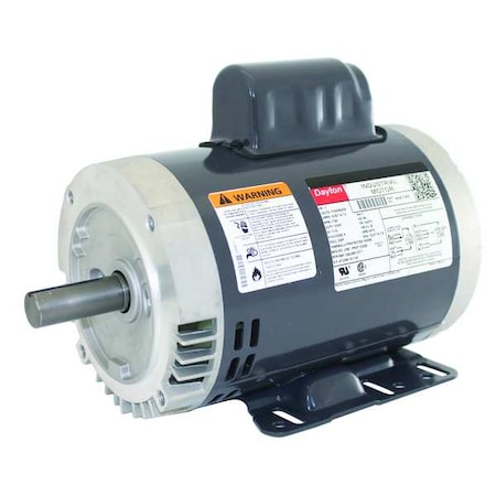 DAYTON 4K811 Capacitor-Start General Purpose Motor, 1 hp HP, 115/208-230V AC Voltage, 145TC Frame