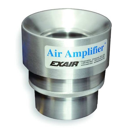 Exair 6034 Air Amplifier, 5 In Inlet, 50 CFM