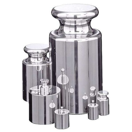 Rice Lake Weighing Systems 12135TR Weight Kit, Cylndr/Leaf, 50g/10mg, SS, Clss4
