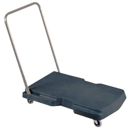 Rubbermaid Commercial FG440000BLA Gnrl Purpose Dlly, 7 in, 33 in, Black, Plstc, 250 lb