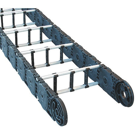 Kabelschlepp MC0950-10.00-RS-200-3V5 Varitrak MC, Open, Nyln/Aluminum, W11.34In, L5Ft