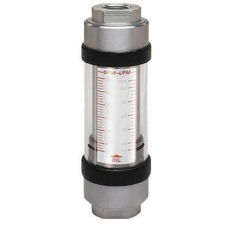 Hedland H701A-010-HT Flowmeter, GPM/LPM 1.0 - 10 / 5-38