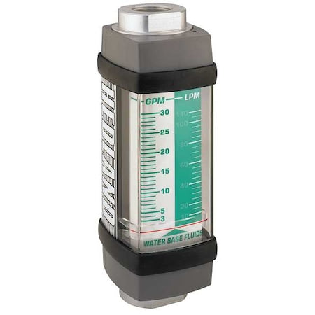 Hedland H213A-005 Flowmeter, GPM/LPM 0.5-.50 / 0.2-1.9