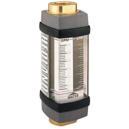 Hedland H205B-010 Flowmeter, GPM/LPM 0.1 - 1.0 / 0.5-3.75