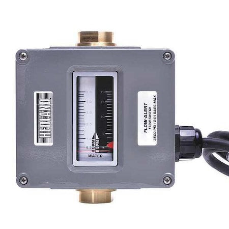 Hedland H605B-005-F1 Flowmeter, GPM/LPM 0.5 - 5.0 / 2-19