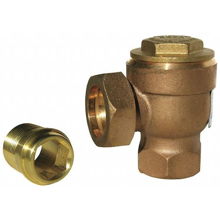 Bell & Gossett 9C-A-4-125 Steam Trap, 125 psi, Brass, 1 in, 2 Ports