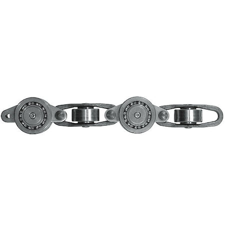 Richards-Wilcox 2035.01974M Conveyor Chain, 10 ft L, Gry, Steel