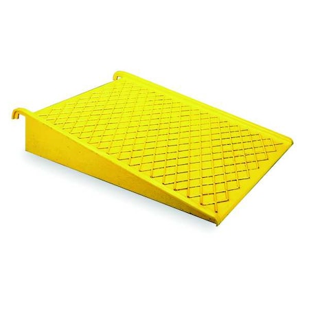 Eagle MFG 1689 Spill Pallet Ramp, Yellow, 1500 lb.