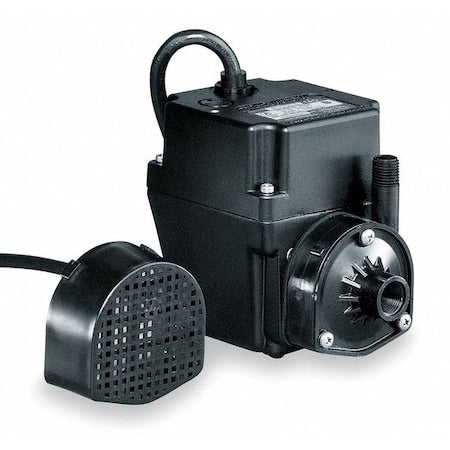 Little Giant Pump 502375 CentrfPmp, Submersible, 1/40 hp, 15', 1/4