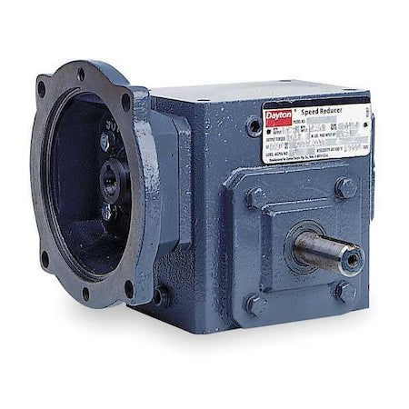 DAYTON 6Z130 Speed Reducer, C-Face, 56C, 50:1