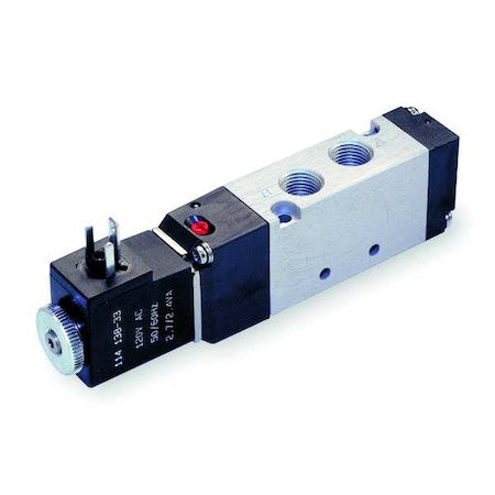 ARO M812SS-012-D Solenoid Air Con Valve, Four-Way, 115 psi