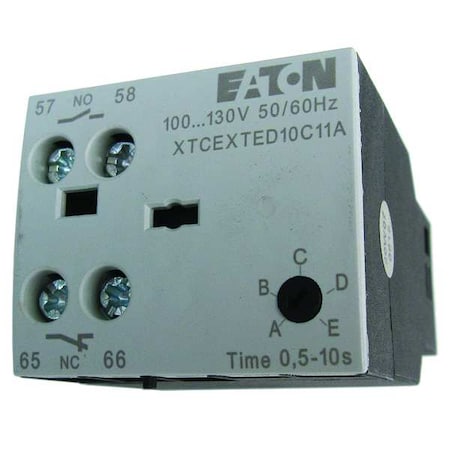 Eaton XTCEXTEEC11B Timer Module, On Delay, 200-240V, 15-100Sec