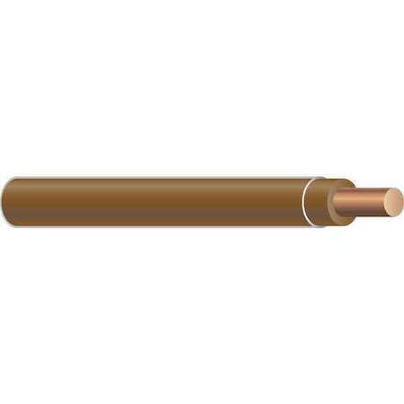 Southwire 11602005 THHN Building Wire, Copper, 10 AWG, 1C, Brown, Solid, 2500 ft