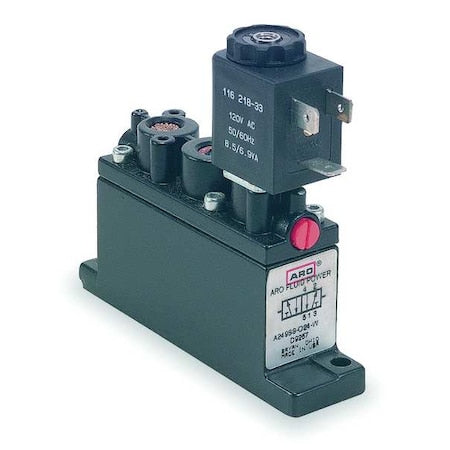 ARO A249SS-012-D Solenoid Air Control Valve, 1/4 In, 12V DC