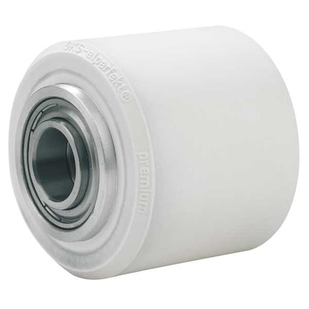 GKS-Perfekt 4-10018 Roller, 3-5/16 in, 2475 lb, Wht, Polymide;Aluminum