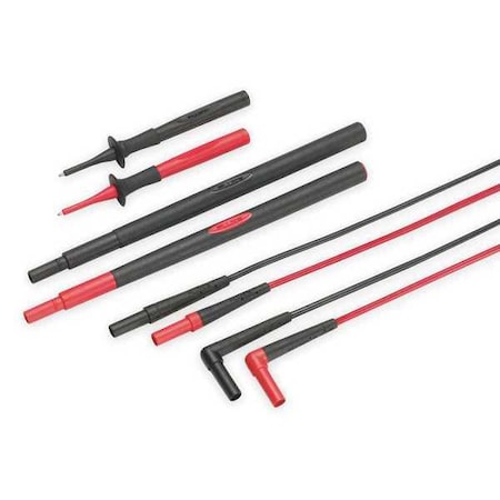 Fluke Fluke-TL238 Test Lead Kit, 1000V, 10A, PP, 47/8 ft