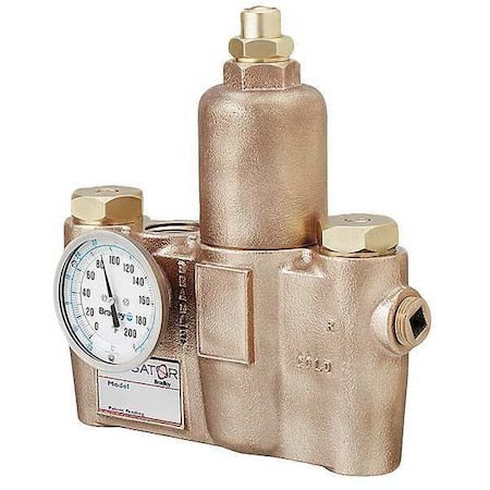Bradley S19-2100 Mixing Valve, Bronze, 26 gpm