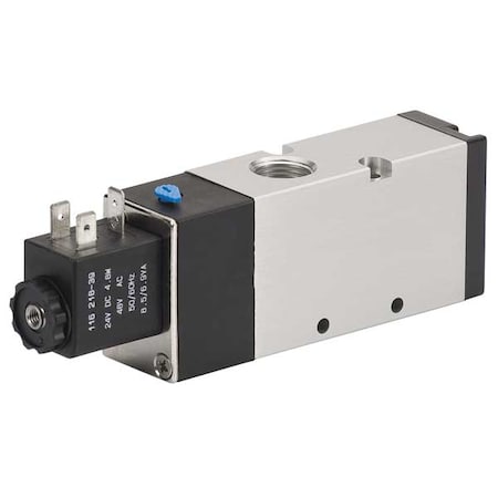 ARO M253SS-024-D Solenoid Air Con Valve, Three-Way, 115 psi
